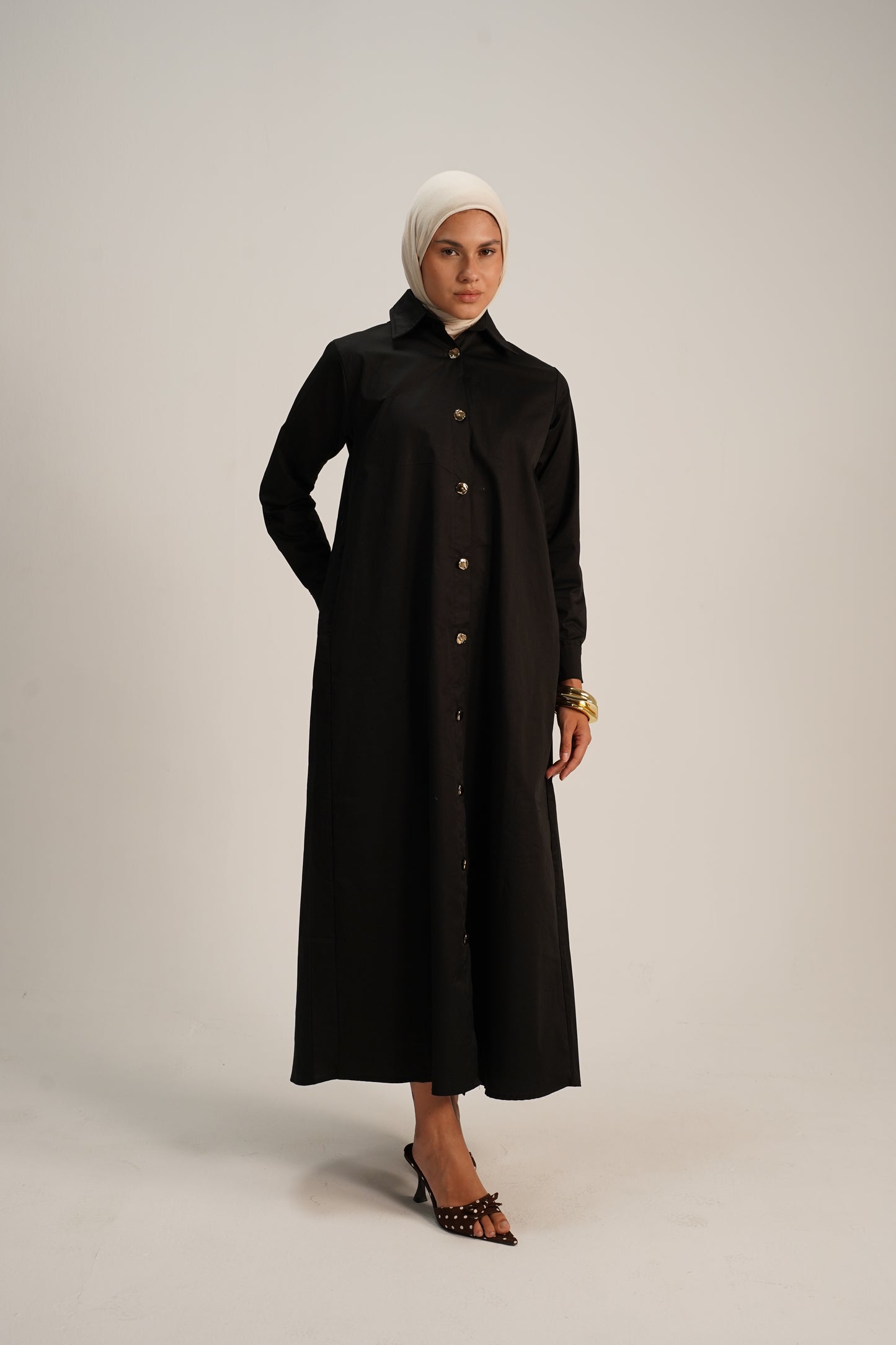 Flared Maxi Dress