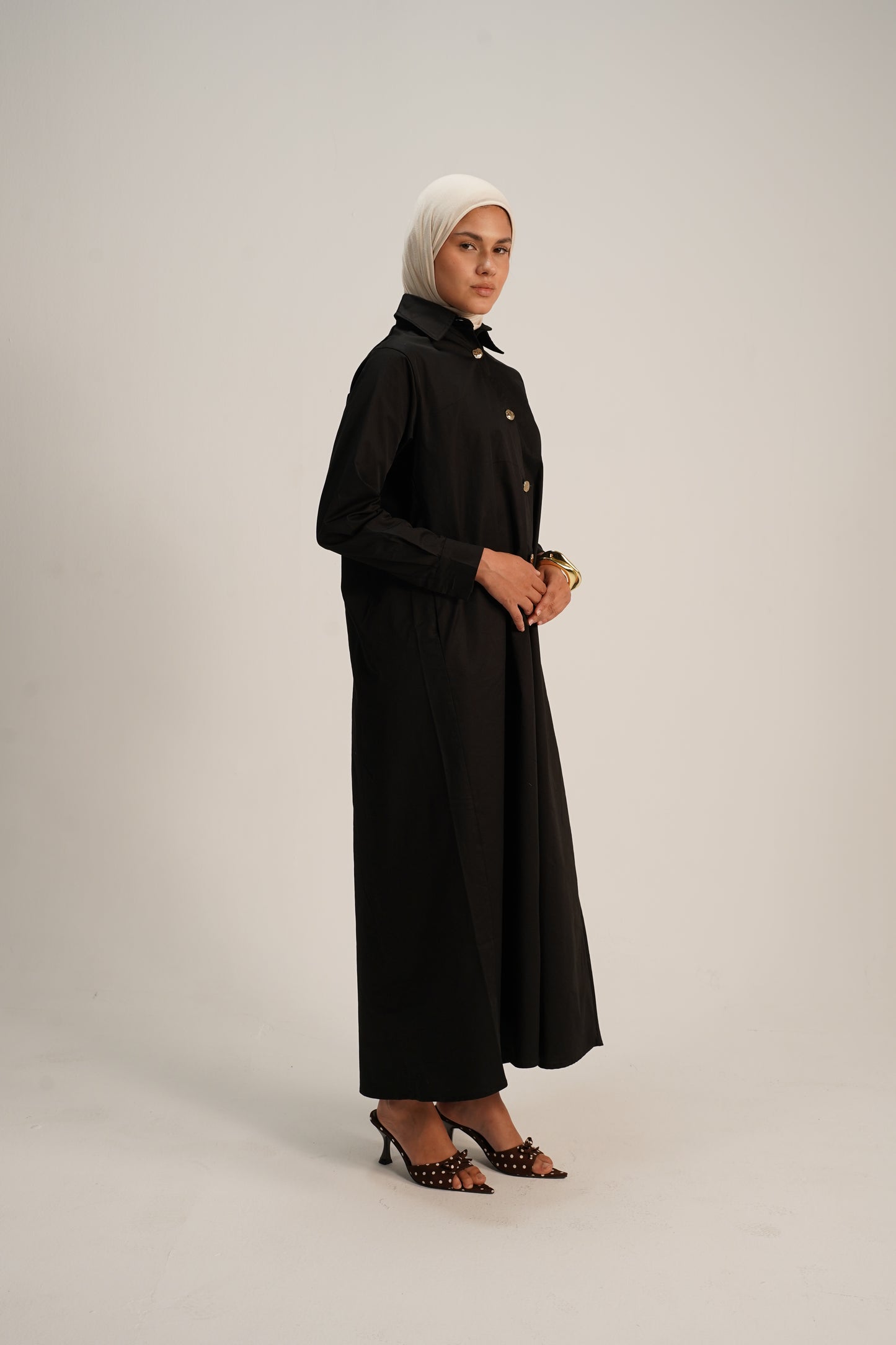 Flared Maxi Dress
